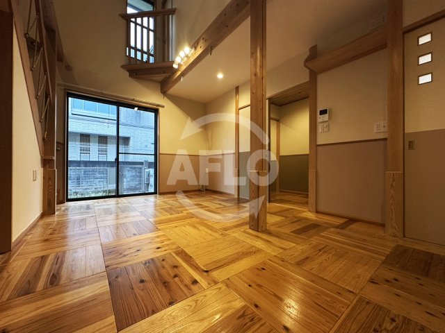 居室・リビング　ナチュラルハウス B棟　リビング