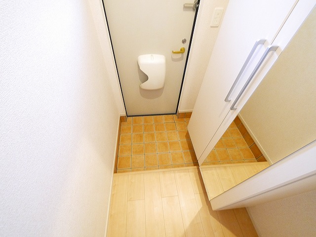 玄関　ゆったりとした玄関です