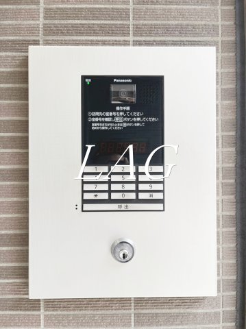 セキュリティ　オートロックです。