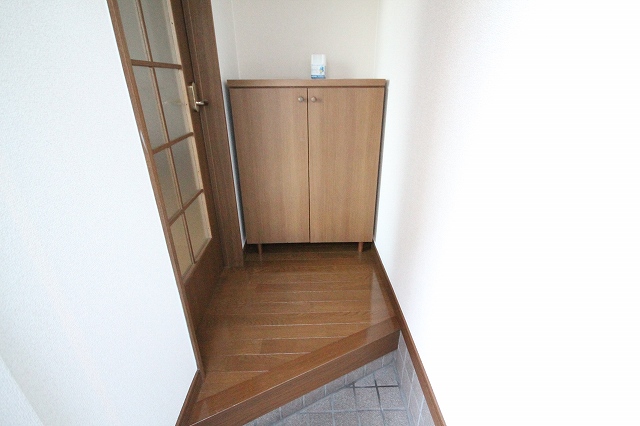 玄関　明るい玄関です