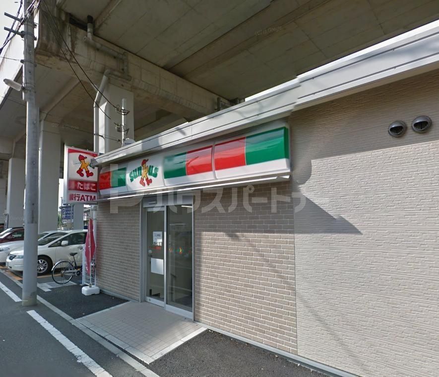コンビニ　サンクス京成船橋店（コンビニ）まで197m