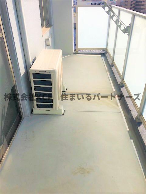 バルコニー　広々としたバルコニーです