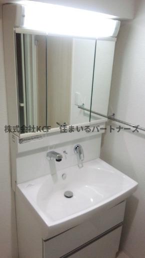洗面設備　洗面所です