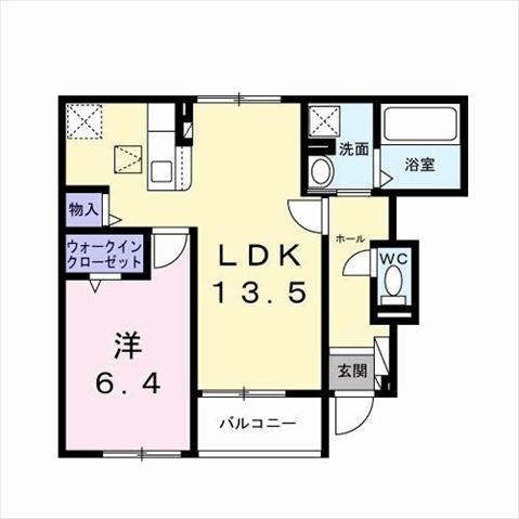 ＪＲ横浜線 橋本駅 徒歩4分 2階建 築1年の間取り写真