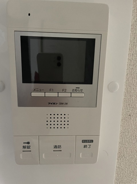 セキュリティ　モニター付きインターホン