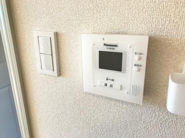 セキュリティ　カメラ付インターホン（イメージ）