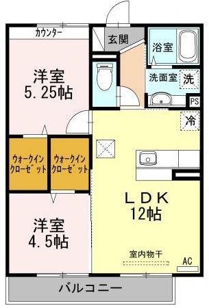 エクセレージュ彦島の間取り写真