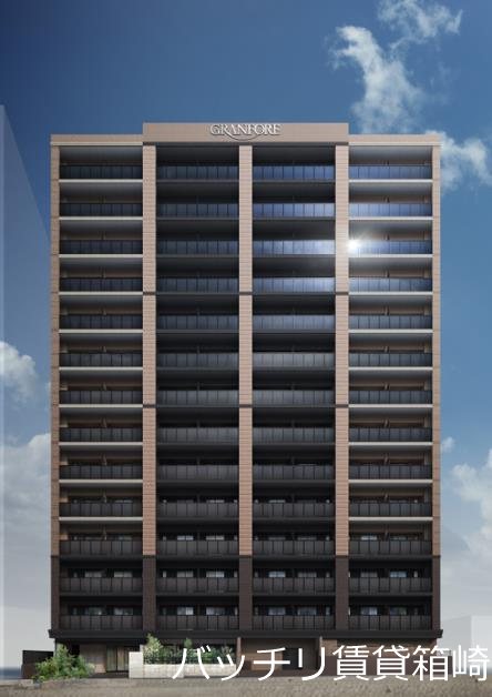 建物外観　新築の為　イメージパース。現状優先