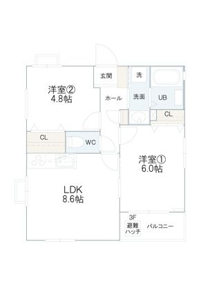 EG-10の間取り写真