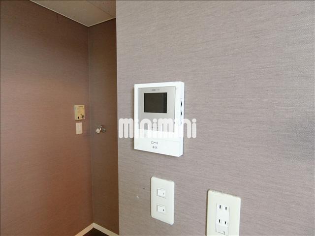 セキュリティ　来客の方がお部屋から確認できるＴＶ付モニターホン付き。