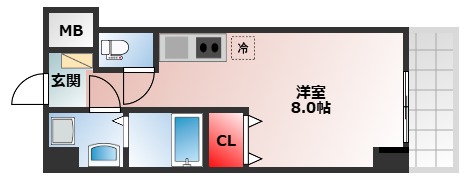 ルミノーサ堺の間取り写真