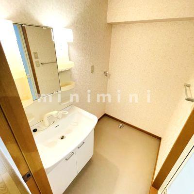 洗面設備　※写真は別号室のものですので現状優先とさせていただきます