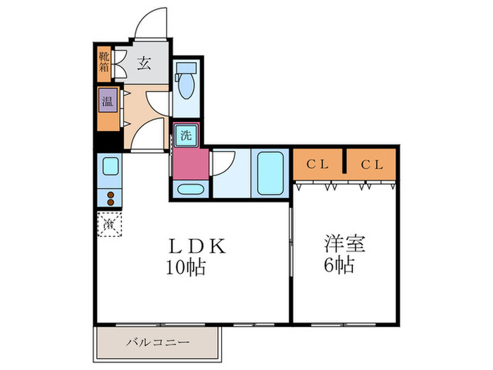 第二下堤谷口マンションの間取り写真