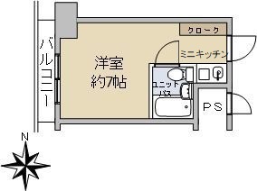 ウィン青山の間取り写真
