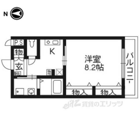 プロスペラールの間取り写真