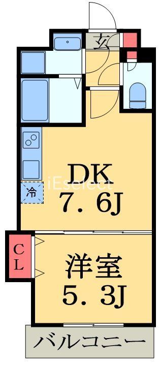 プレゾンアトワ3の間取り写真