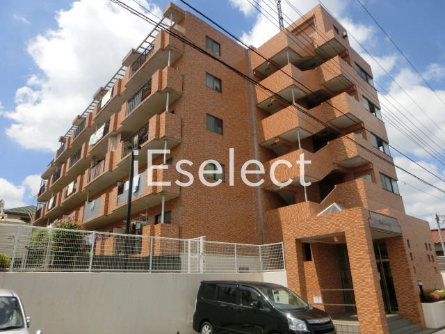 建物外観　新検見川駅まで徒歩５分で通勤も便利な立地です。