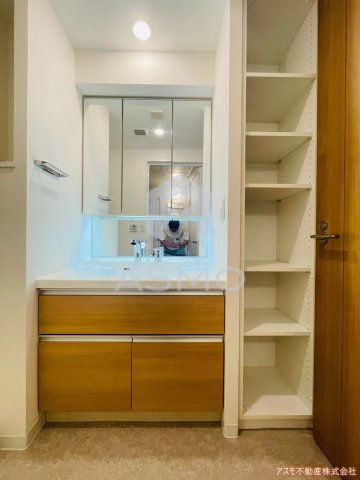 洗面設備　同マンション別部屋参考写真
