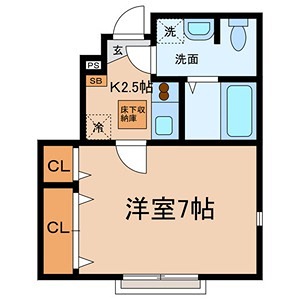 ノーススクエアの間取り写真