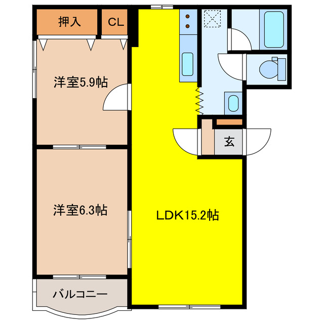 ピュアライフ大森の間取り