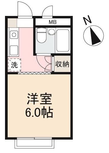 高松市西町のマンションの間取り