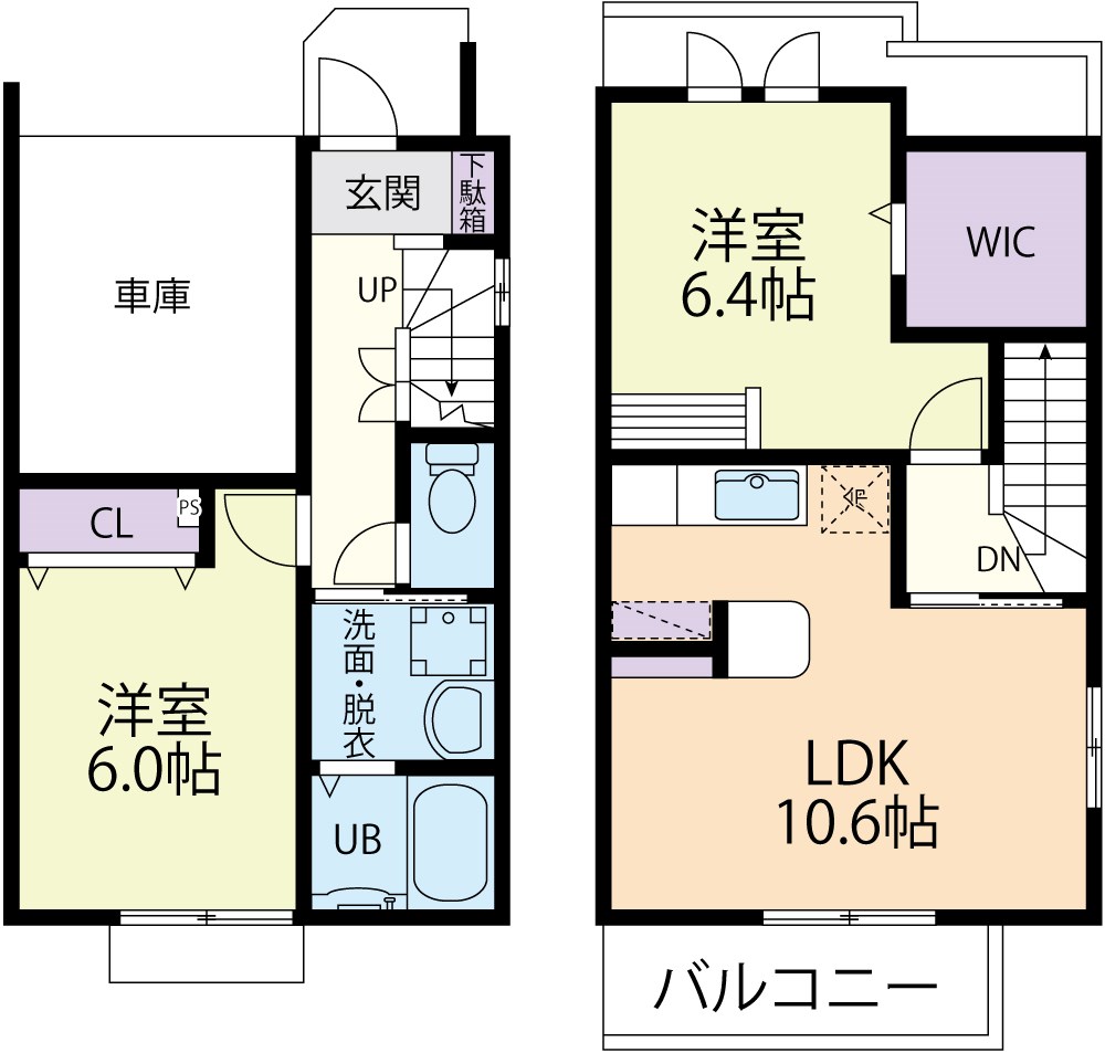 Doux maison(ドゥーメゾン) 金子　　Ａの間取り