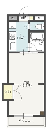 リブイン　371の間取り