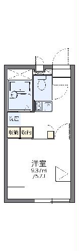 レオパレス信州ｉｎ５の間取り