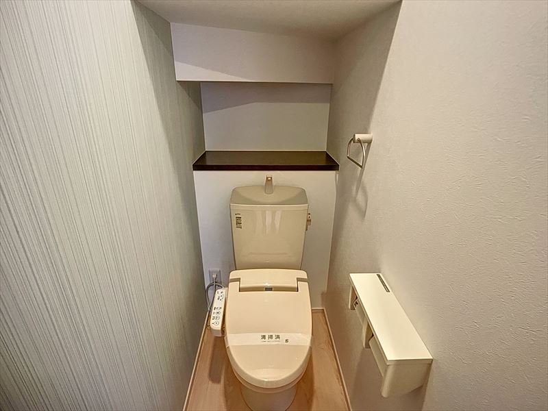 sunfit villa D棟のトイレ写真