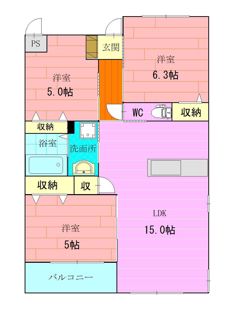 ＣＩＴＲＵＳ　ＴＲＥＥの間取り