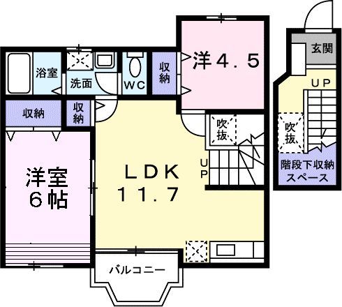 ソル・レヴェンテの間取り