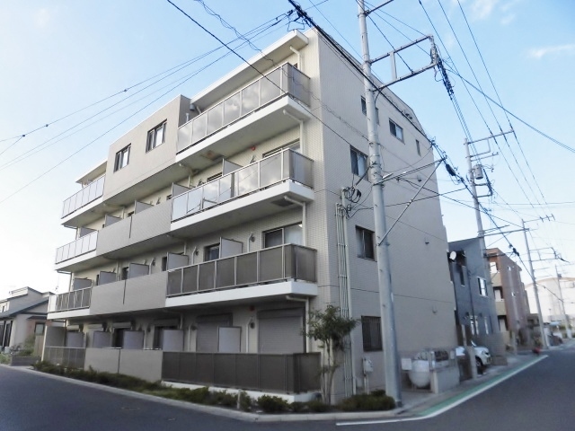 大和市渋谷のマンションの建物外観