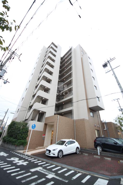 大阪市城東区今福南のマンションの建物外観