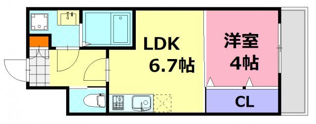 KatayamaBLDG23の間取り