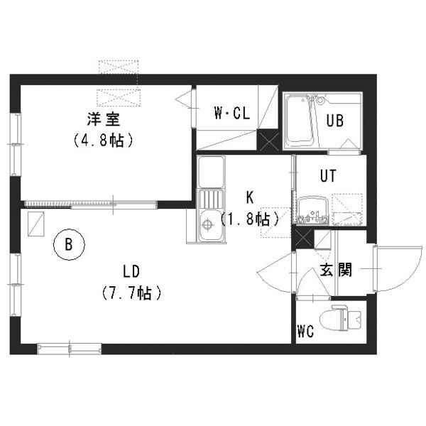 ラグジュエルの間取り