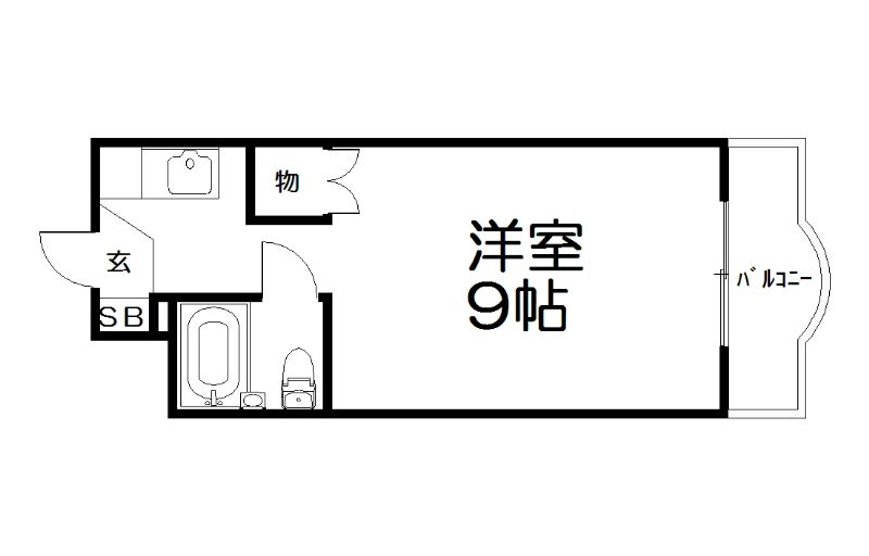 メゾンド亜地路義の間取り