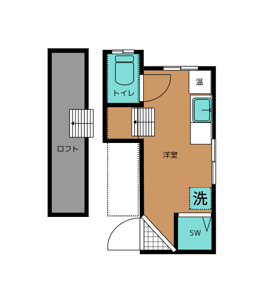 サンフレア巣鴨の間取り