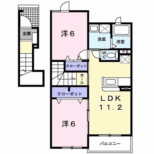 カレント　Ａの間取り