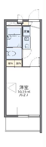 レオパレスパールアケノ第３の間取り