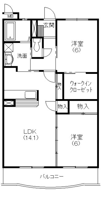 Junoの間取り