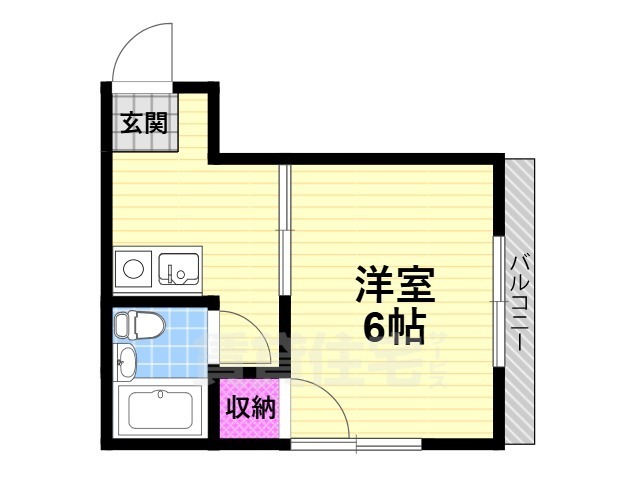 シャルマン南野の間取り