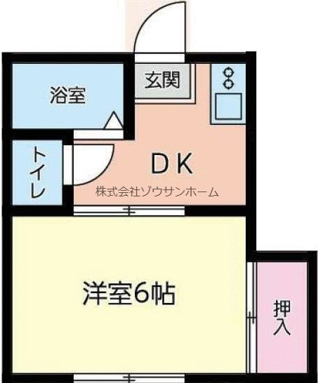 メゾンあきば第１２の間取り