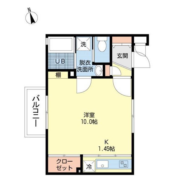 オザリア横濱仲町台の間取り