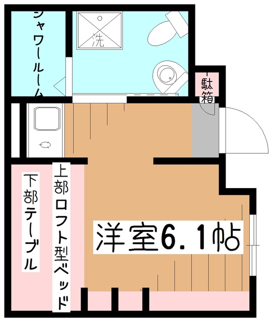 メゾンド・かしぇっとの間取り