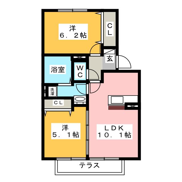 ＭＯＲＥ長筬の間取り