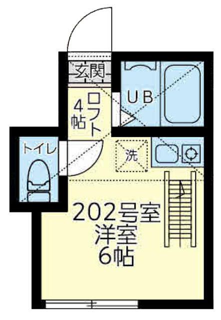 ユナイト田浦フローリアンの間取り