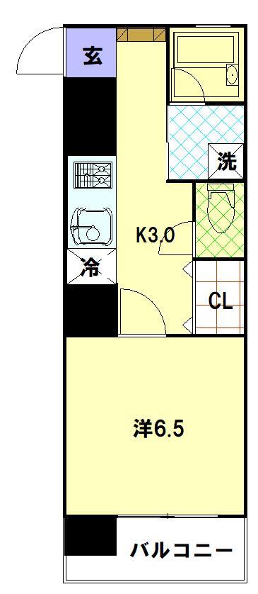 ３９．Ｔ．ＭＯＴＯＦＵＮＡの間取り