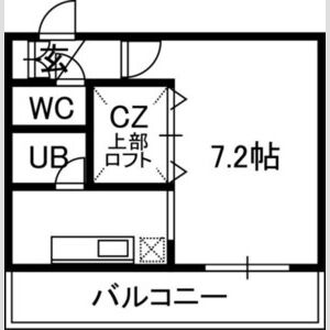 札幌市中央区南五条西のマンションの間取り