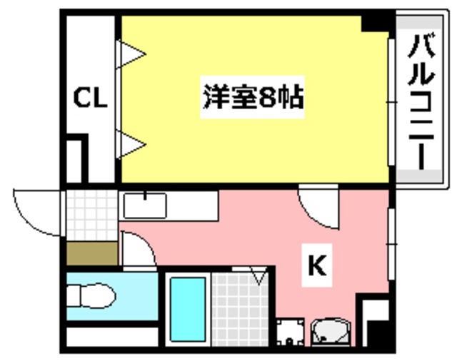 【イーズ南春日丘の間取り】