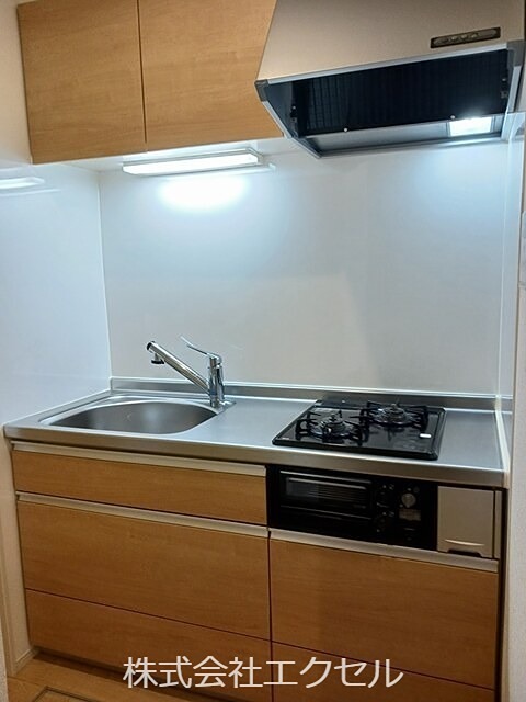 キッチン　2口コンロのキッチンです。